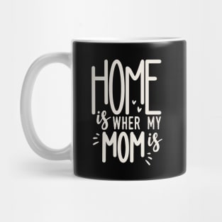 Home Is Where My Mom Is Mug